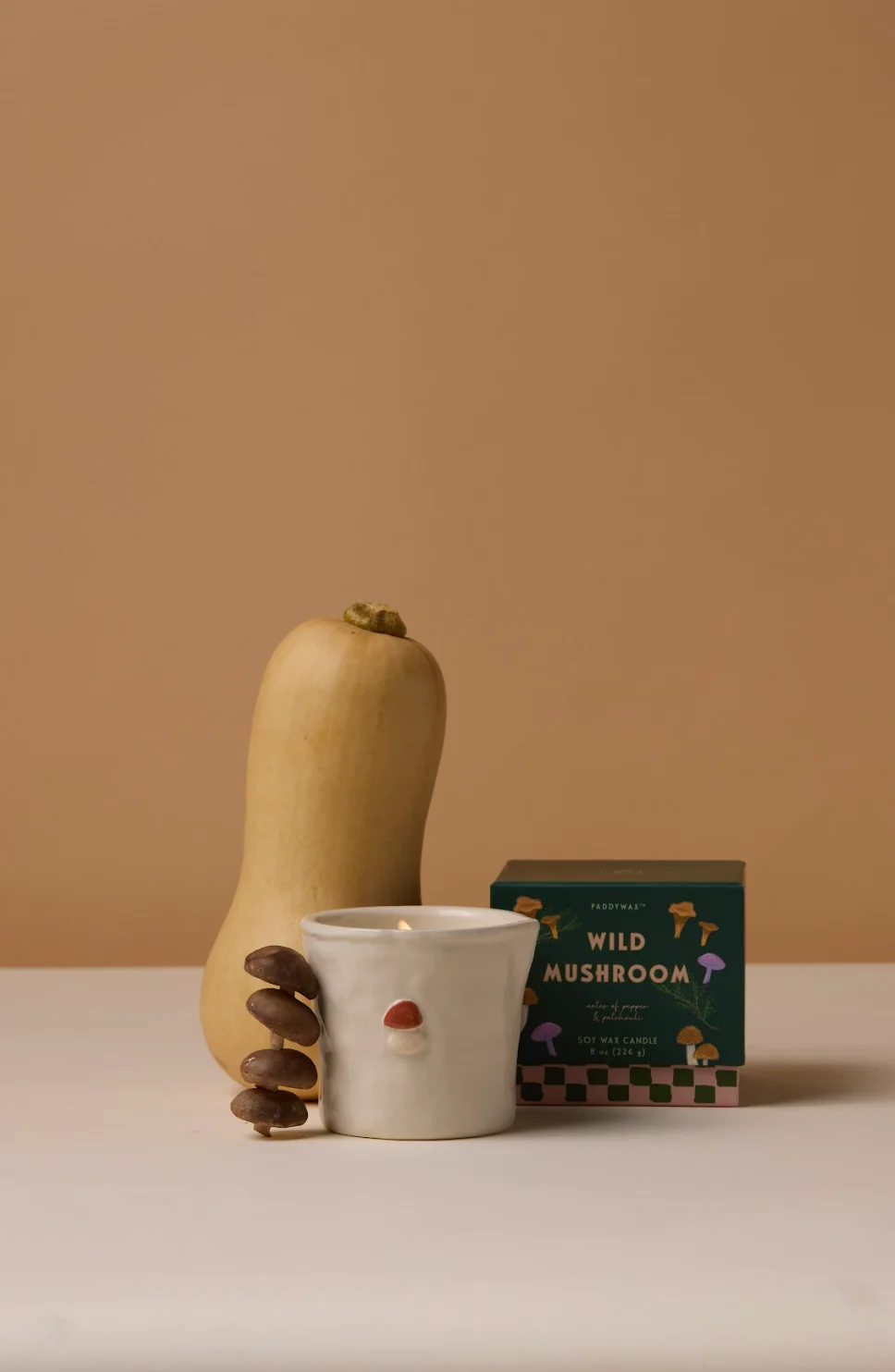 Paddywax Bistro Wild Mushroom Ceramic Scented Candle, Pepper & Patchouli - Image 5