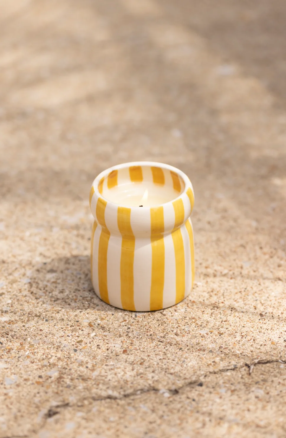 Paddywax Cabana Ochre Ceramic Scented Candle, Gold Coast - Image 6