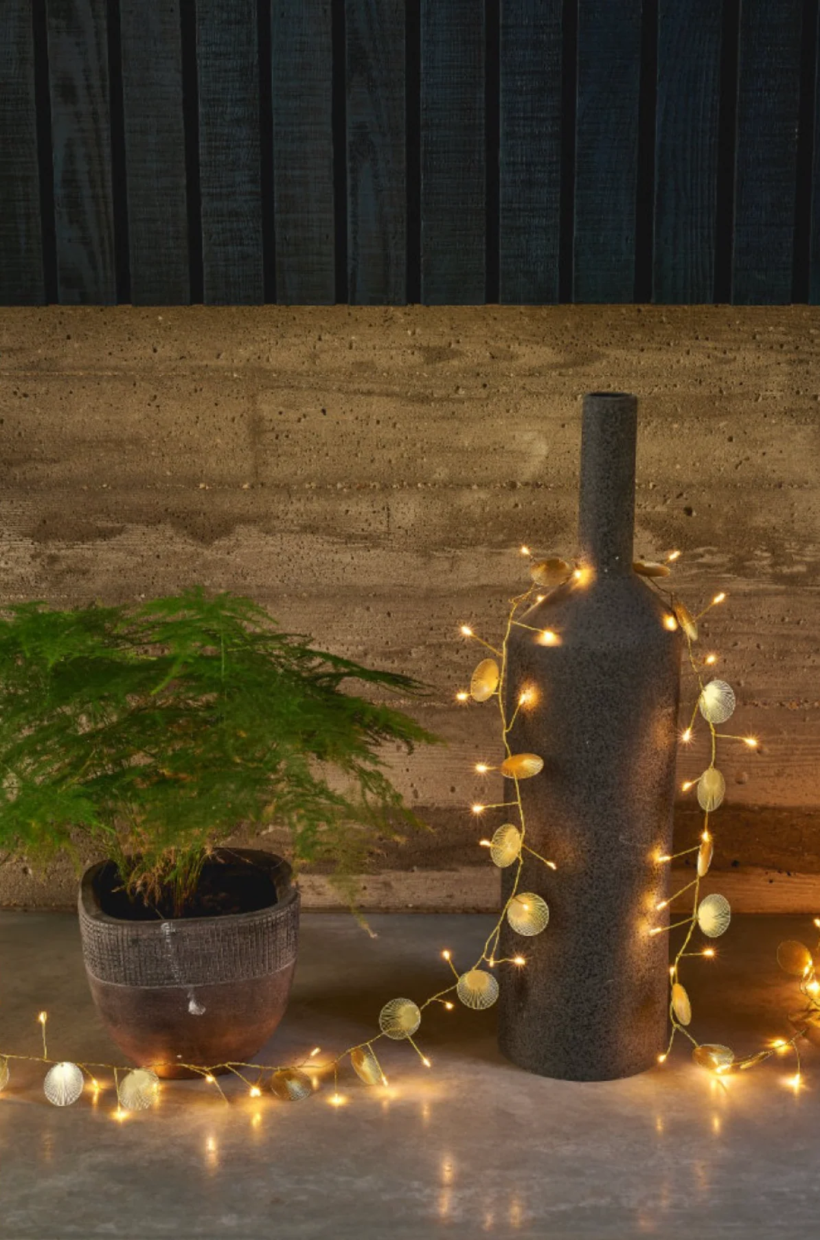 Palmi LED Fairy Light, Gold (Battery Operated) - Image 3