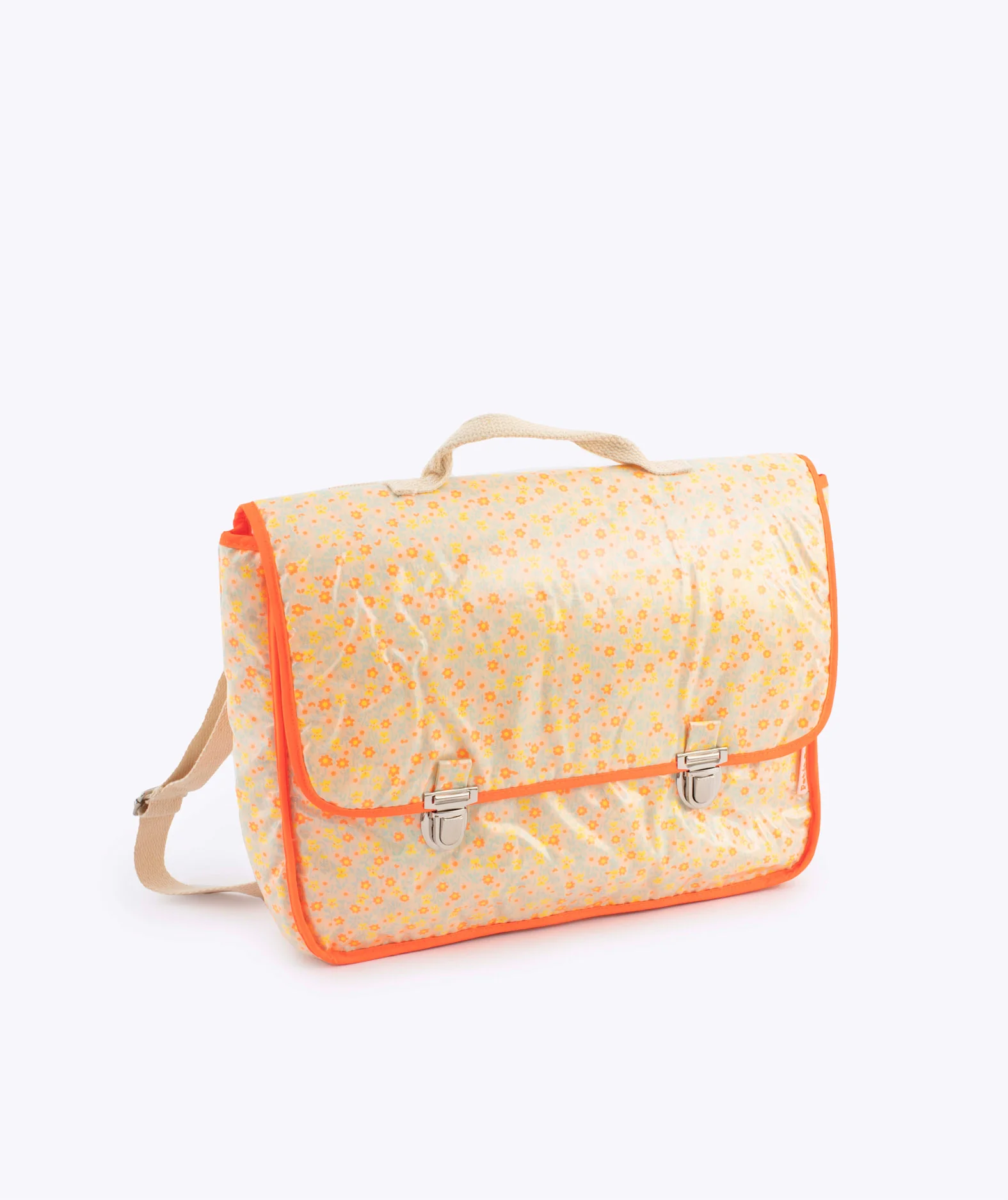 Petit Pan kiko Children Satchel Backpack, Flower Power - Image 4