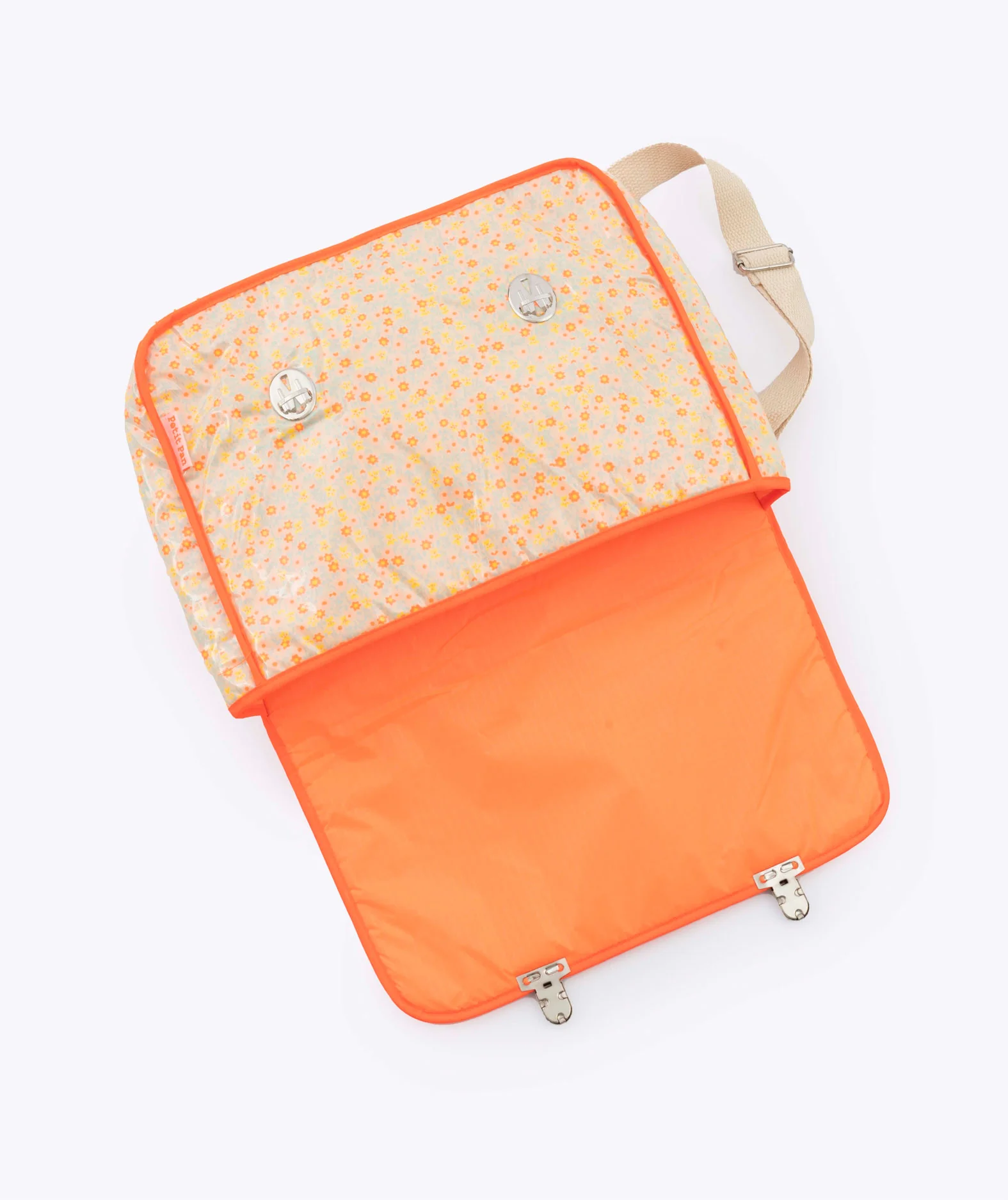 Petit Pan kiko Children Satchel Backpack, Flower Power - Image 6