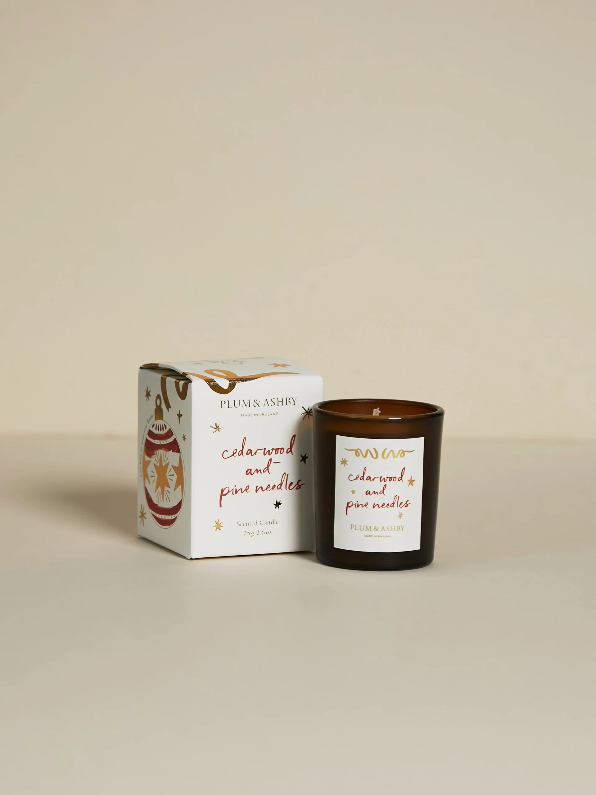 Plum & Ashby Cedarwood & Pine Needles Scented Votive