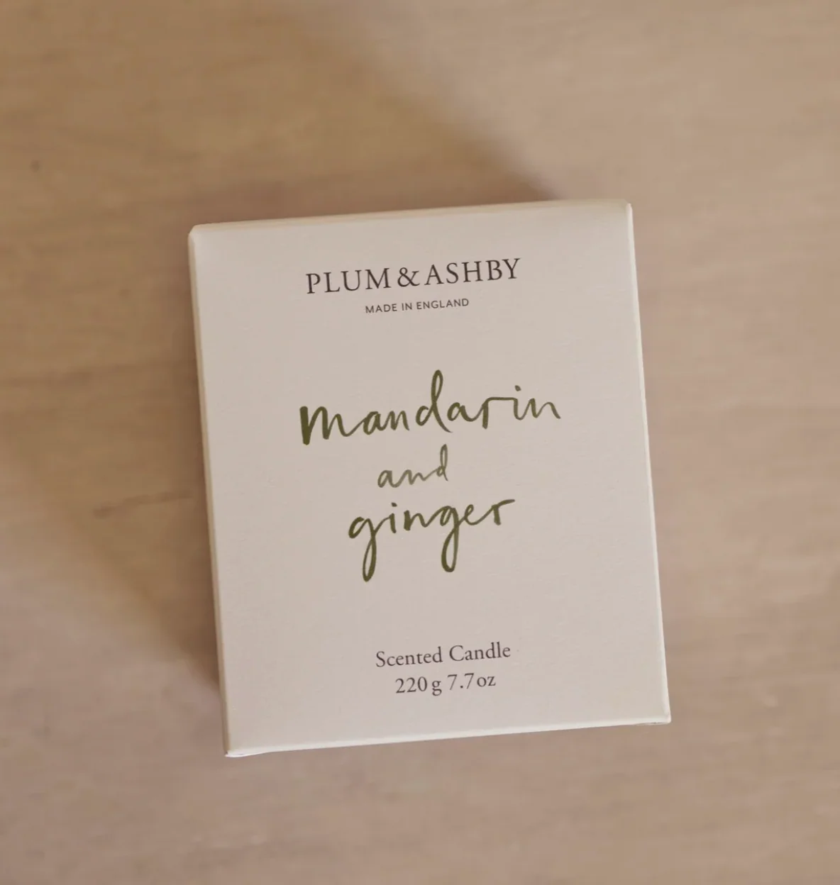 Plum & Ashby Scented Candle, Mandarin & Ginger - Image 4