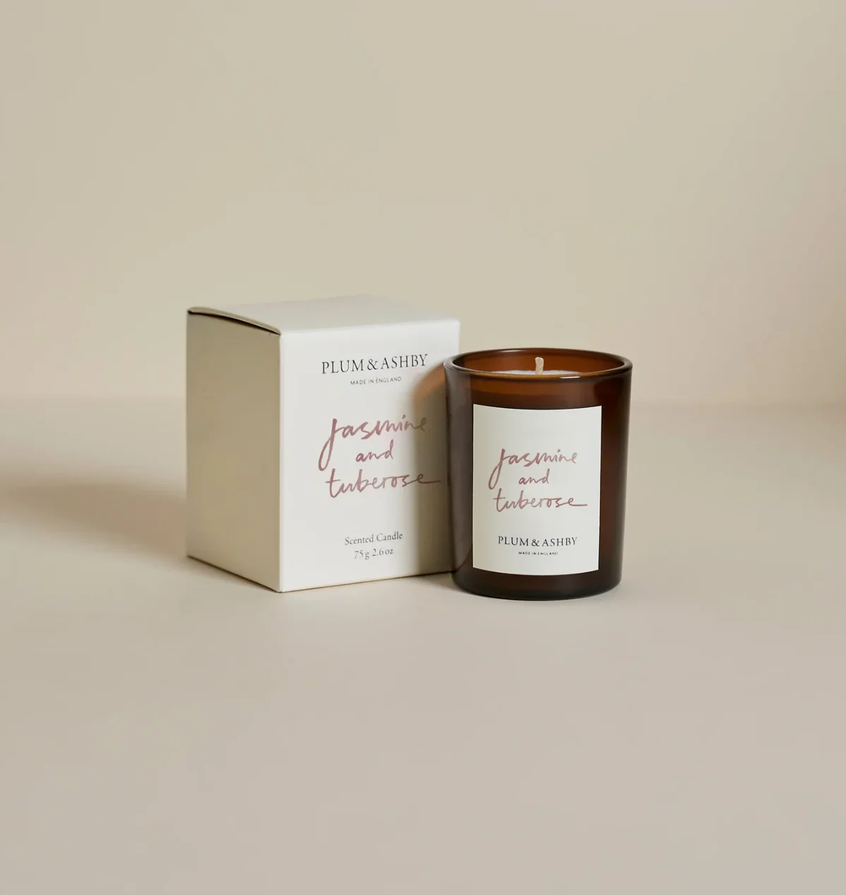 Plum & Ashby Scented Votive, Jasmine & Tuberose