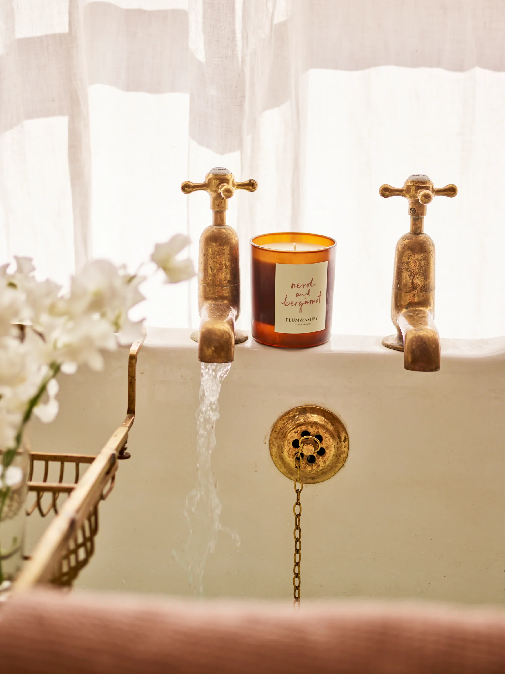 Plum & Ashby Scented Votive, Neroli & Bergamot - Image 2