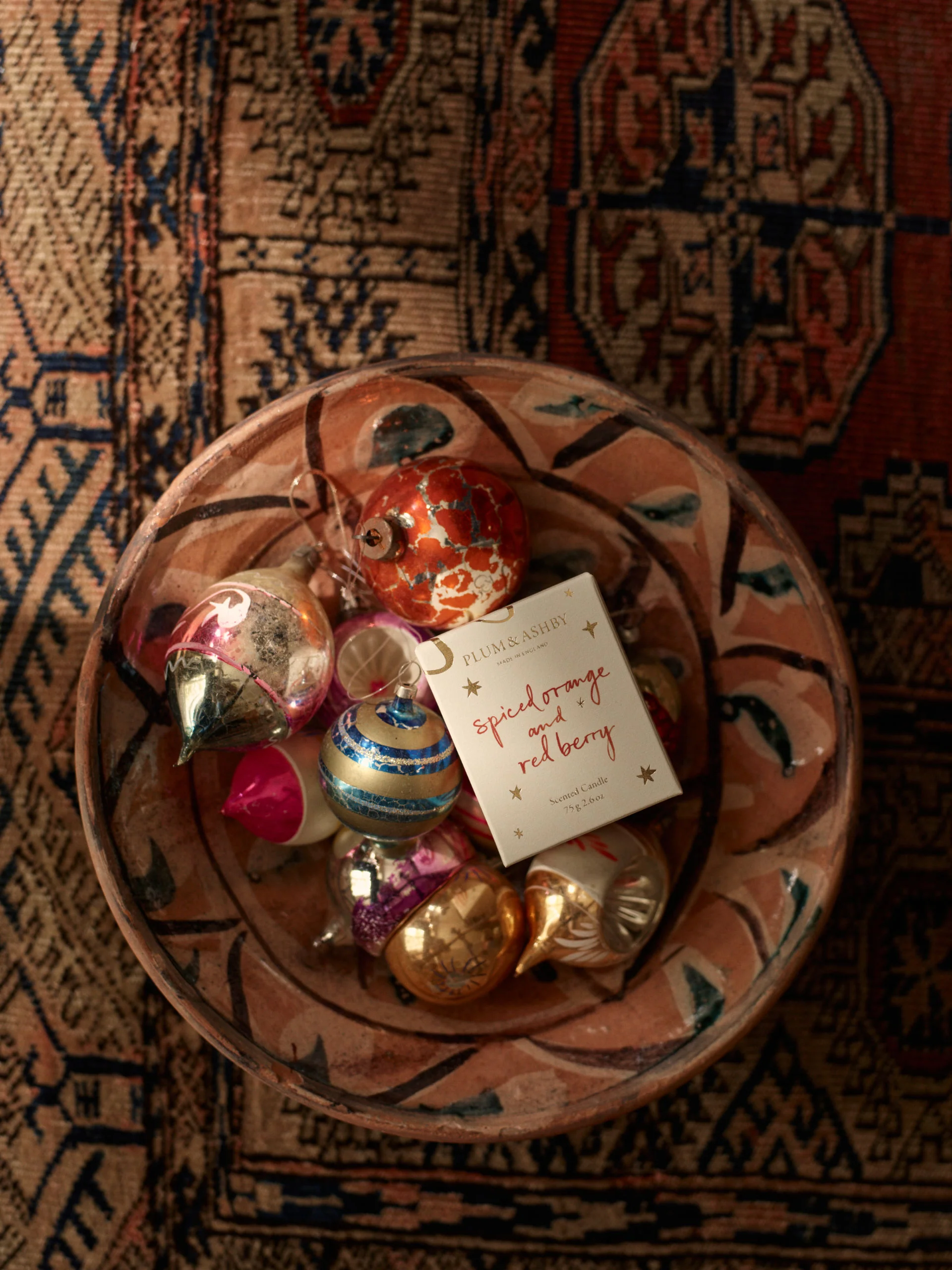 Plum & Ashby Spiced Orange & Red Berry Scented Votive - Image 3