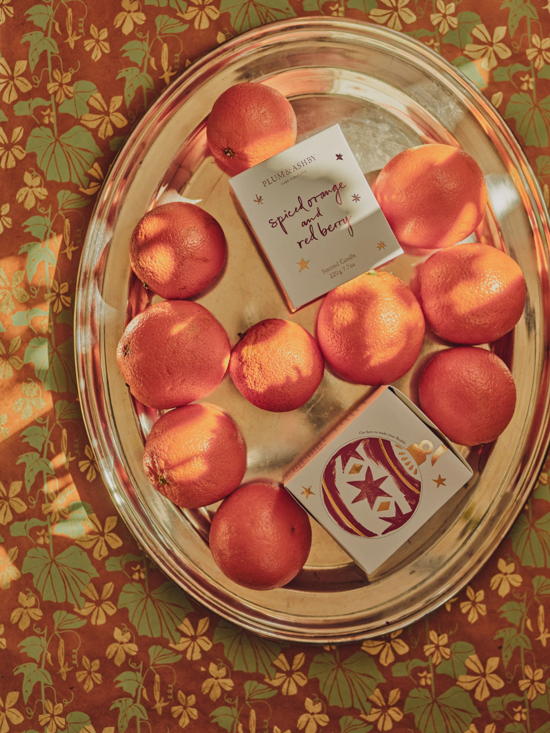 Plum & Ashby Spiced Orange & Red Berry Scented Votive - Image 4
