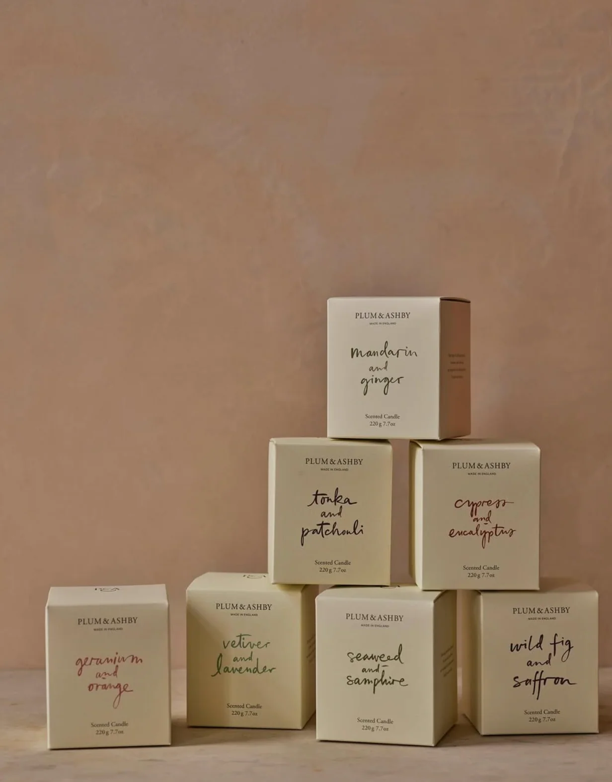 Plum & Ashby Vetiver & Lavender Scented Candle - Image 5