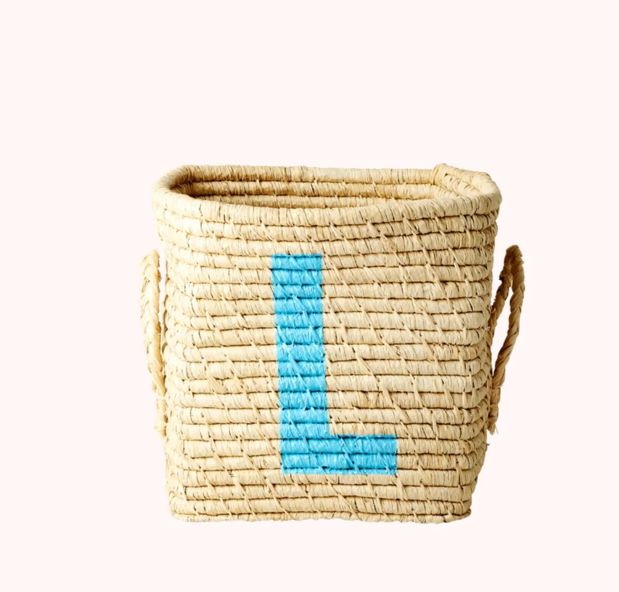 Rice Raffia Alphabets Basket - Image 39