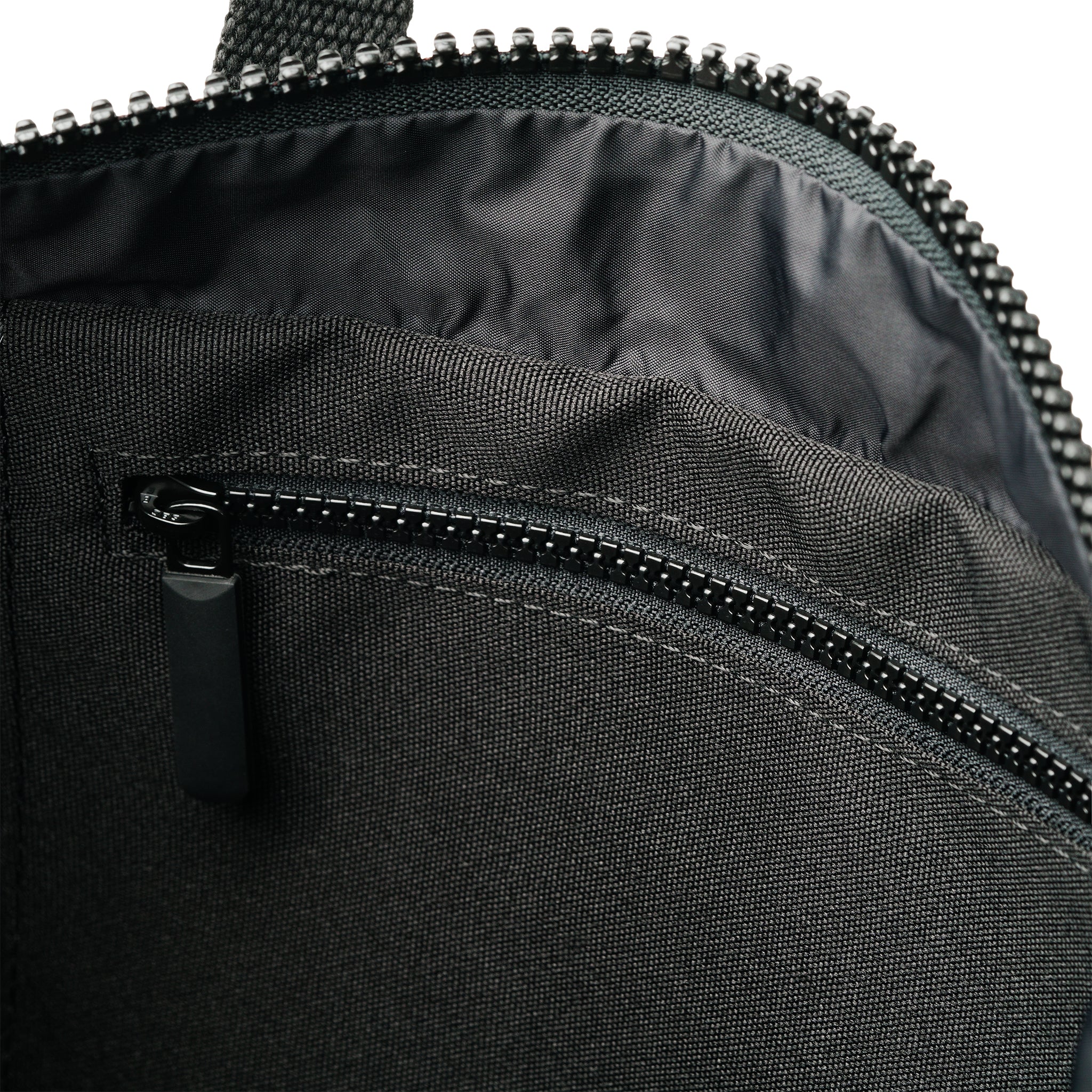Roka London All Black Canfield B Medium Rucksack, (Sustainable Canvas) - Image 7