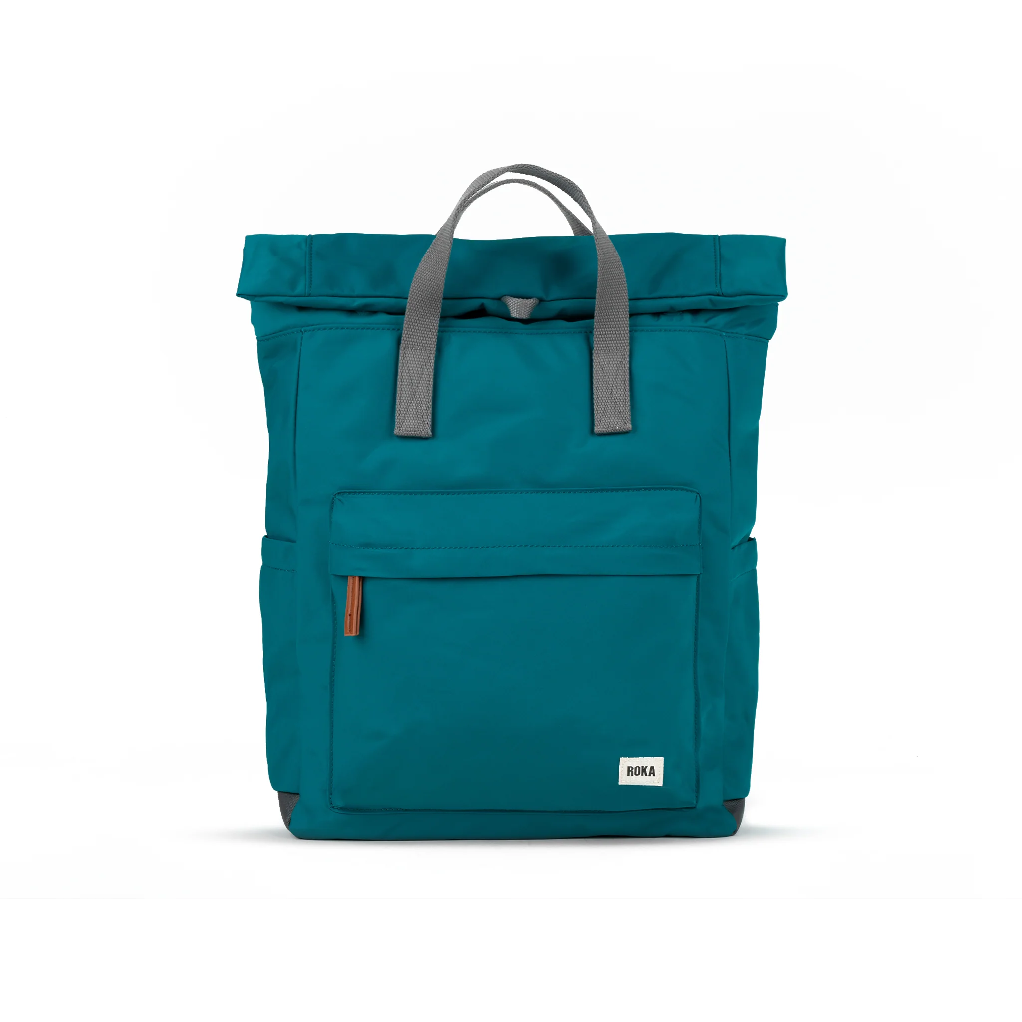 Roka London Canfield B  Nylon Rucksack, Marine - Image 8