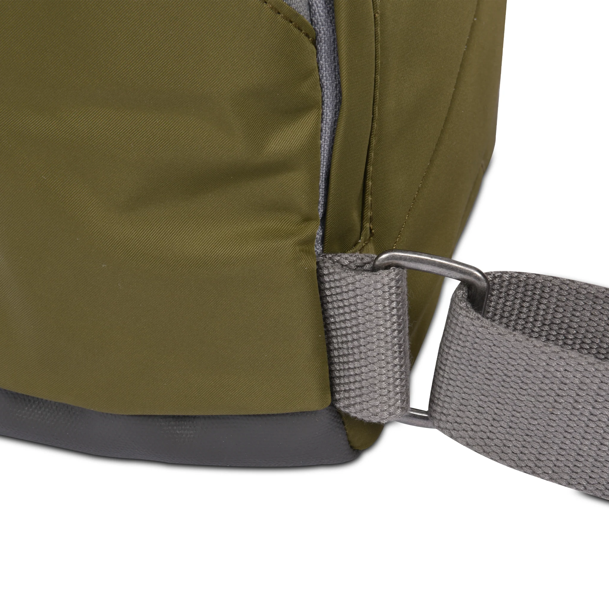 Roka London Canfield B Sustainable Nylon Rucksack, Military - Image 5