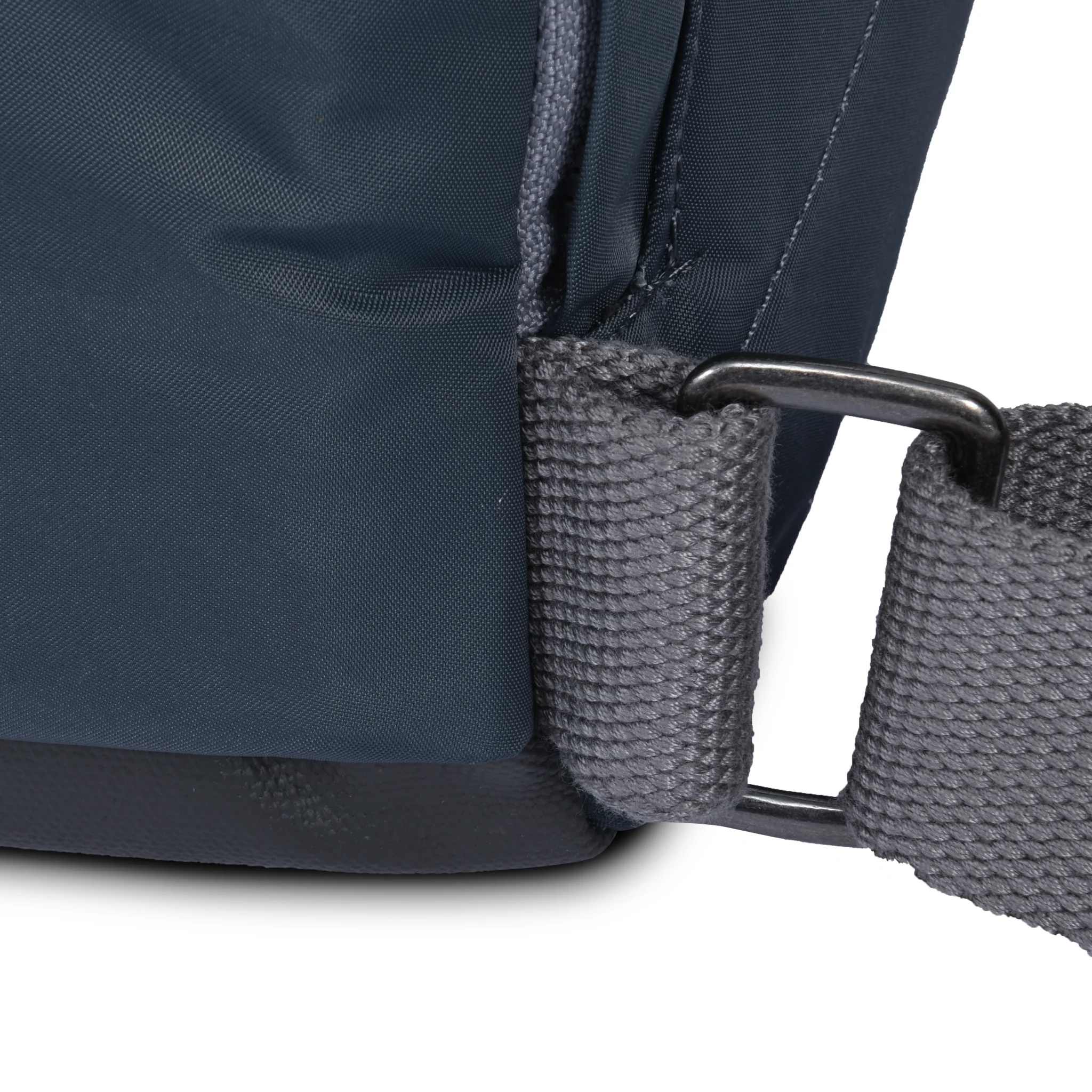 Roka London Canfield B Sustainable Nylon Rucksack, Smoke - Image 6