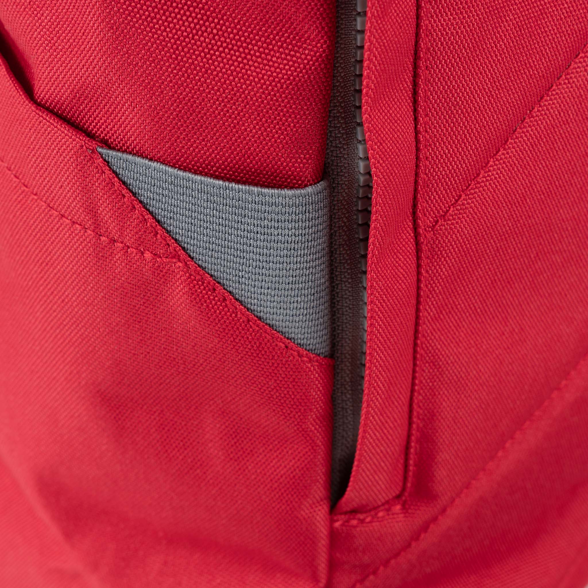 Roka London Finchley Sustainable Canvas Rucksack, Mars Red - Image 4