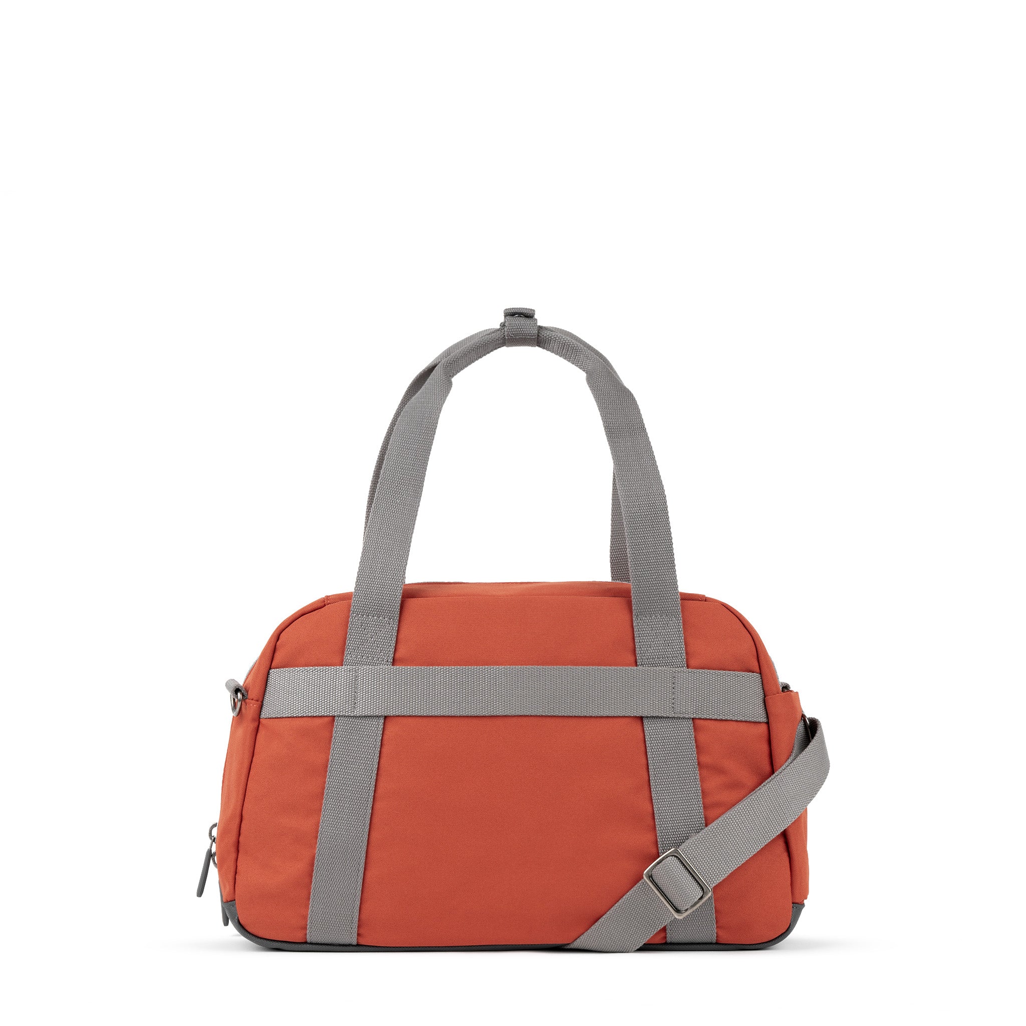 Roka London Gatwick Small Duffel Bag, Rooibos (Recycled Canvas) - Image 3