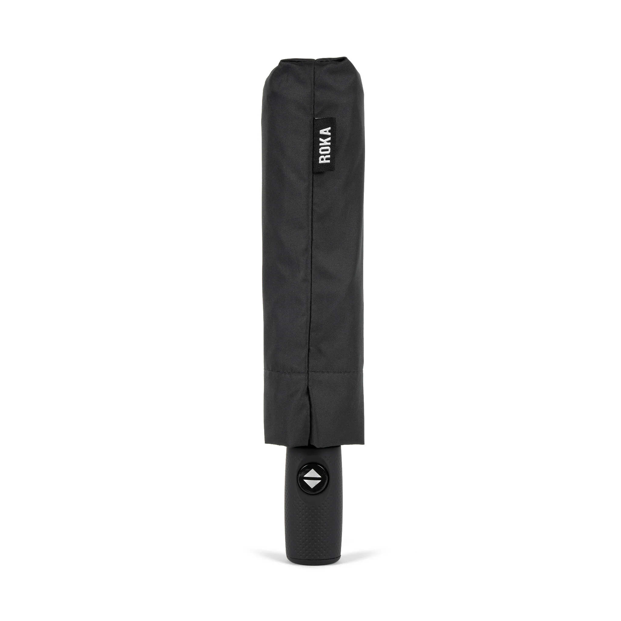 Roka London Waterloo Sustainable Umbrella, Black - Image 5