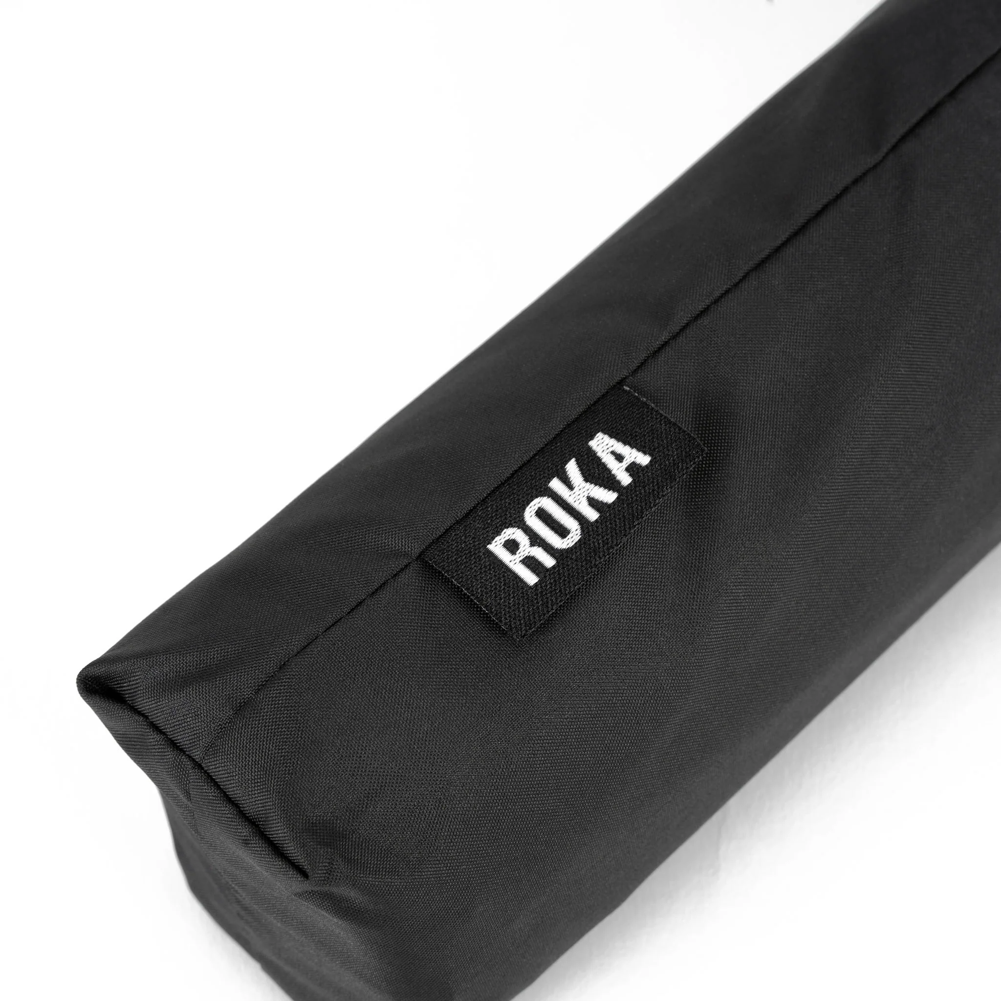 Roka London Waterloo Sustainable Umbrella, Black - Image 6