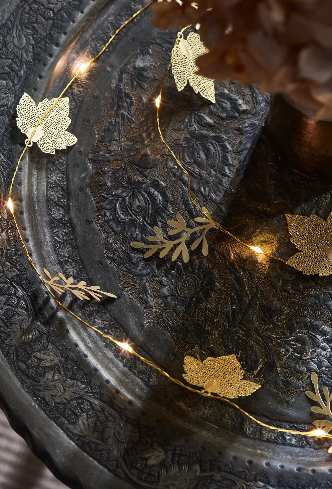 Shimmer LED Fairy Light, Gold