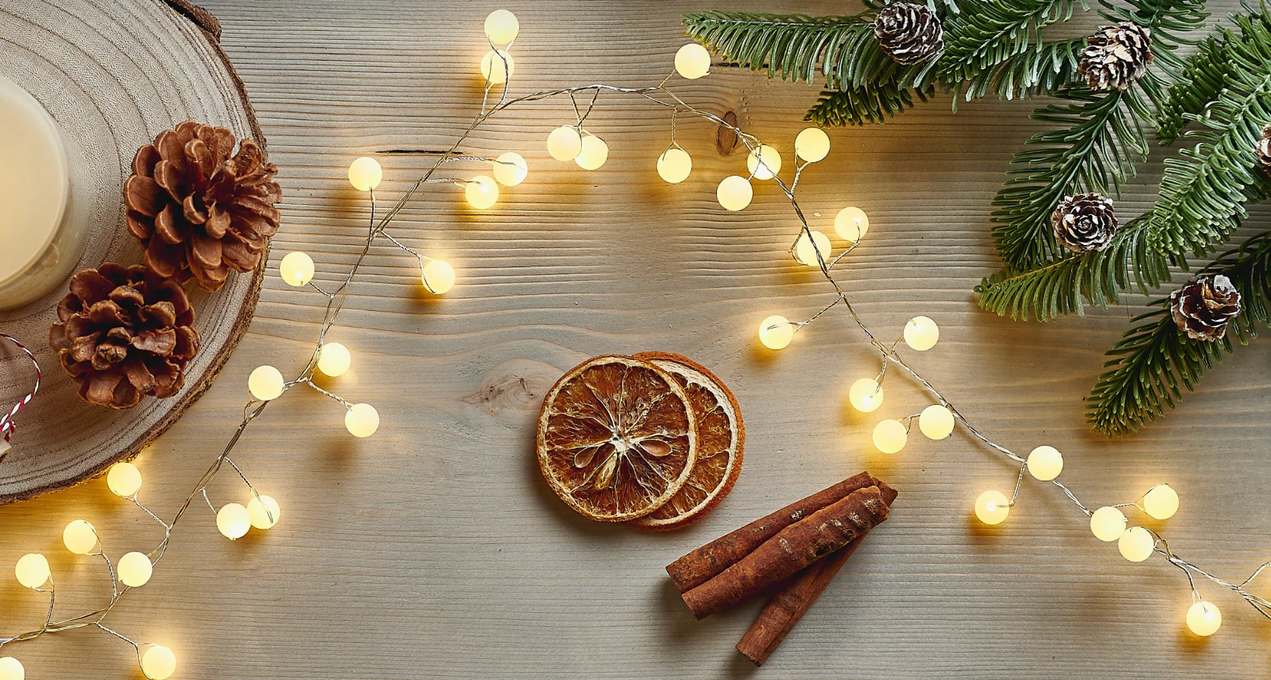 Snowberry LED Fairy Lights,White (Battery Operated) - Image 5