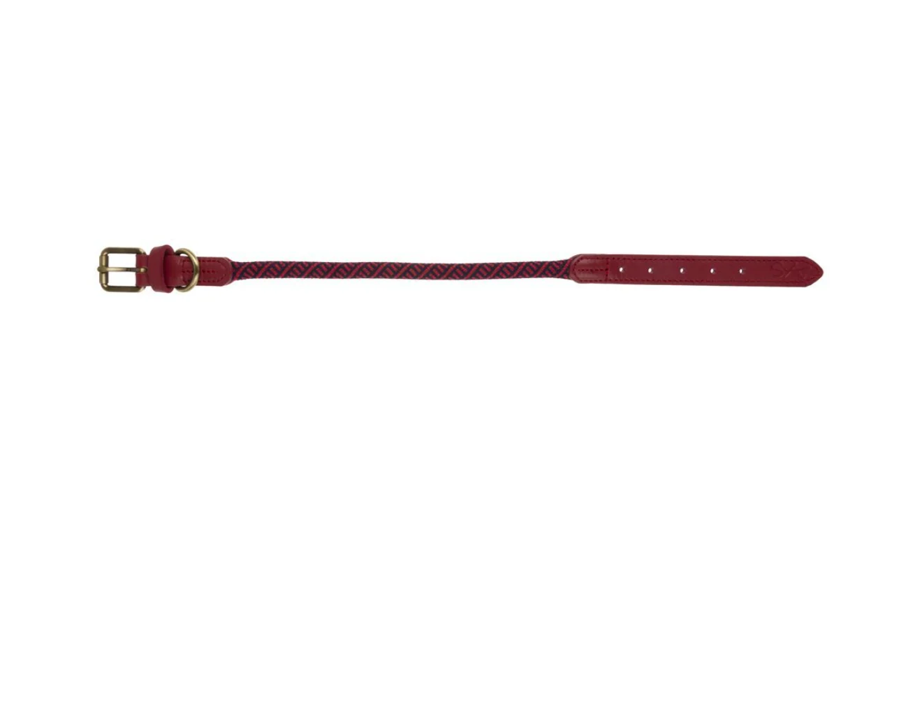Sophie Allport Rope Dog Collar, Red - Image 4