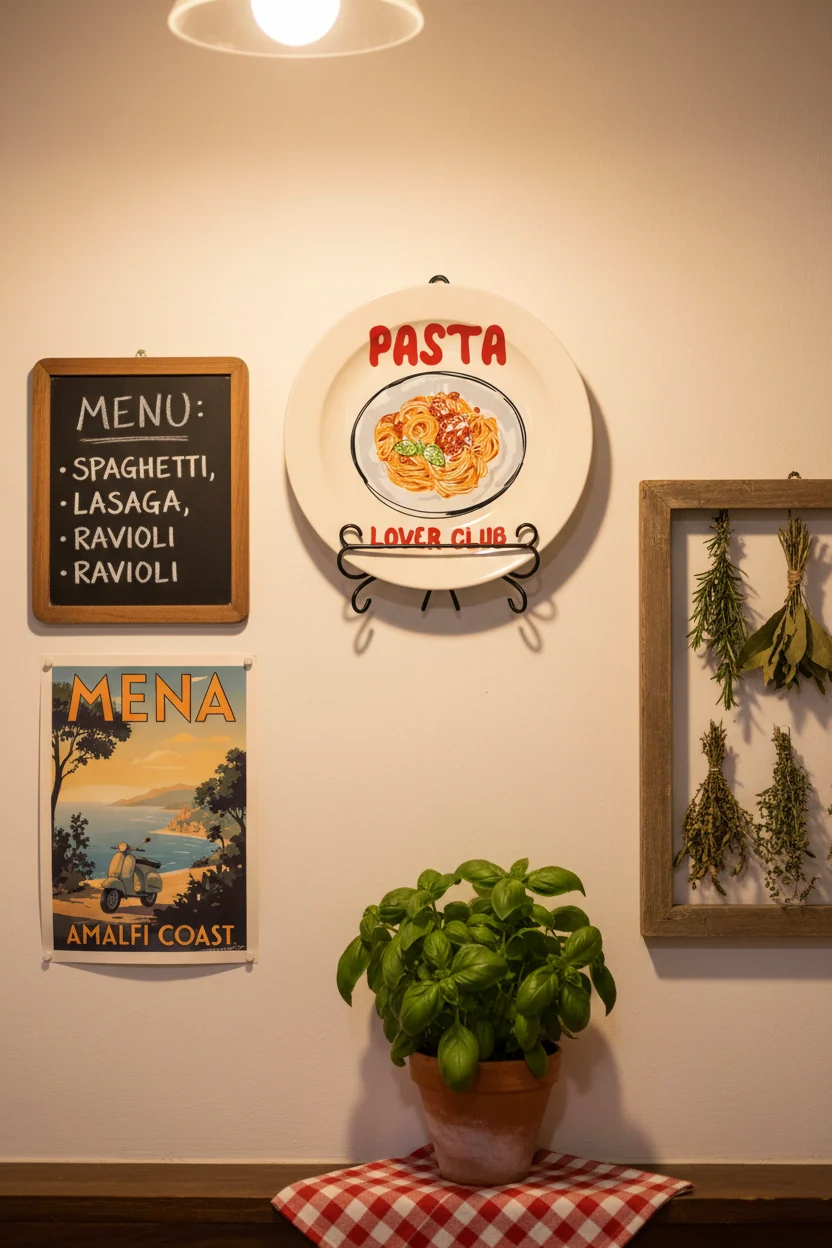 Spaghetti Pasta Club Ceramic Dinner Plate By Ezbie - Image 5