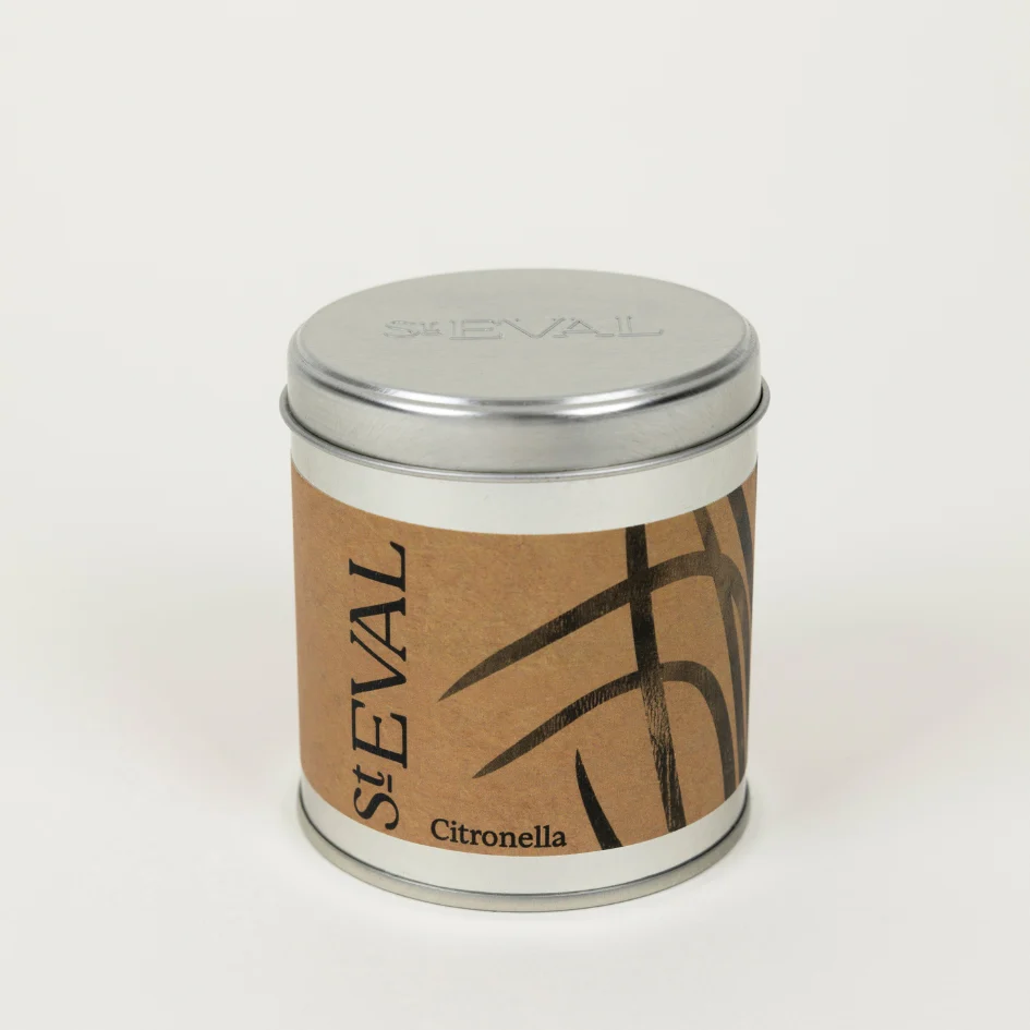 St Eval Citronella Scented Tin Candle - Image 3