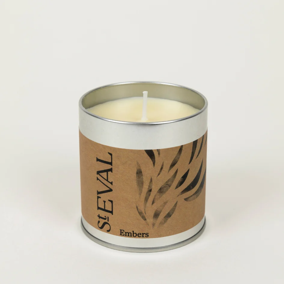 St Eval Embers Scented Tin Candle - Image 2