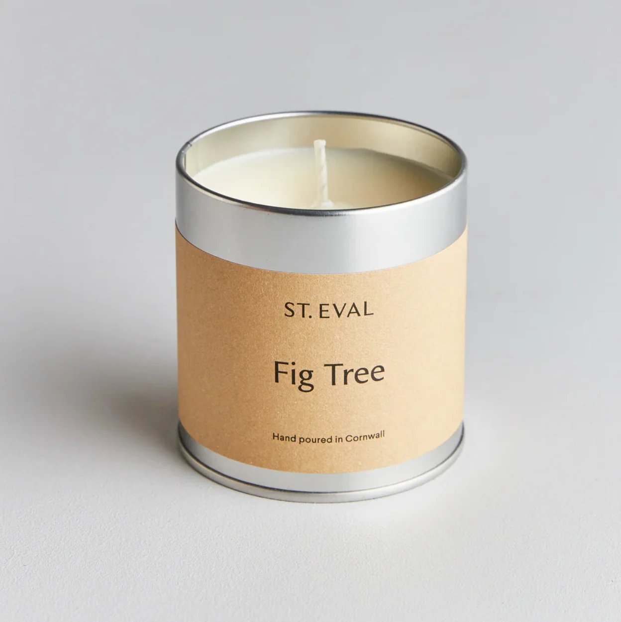 St Eval Fig Tree  Scented Tin Candle - Image 2