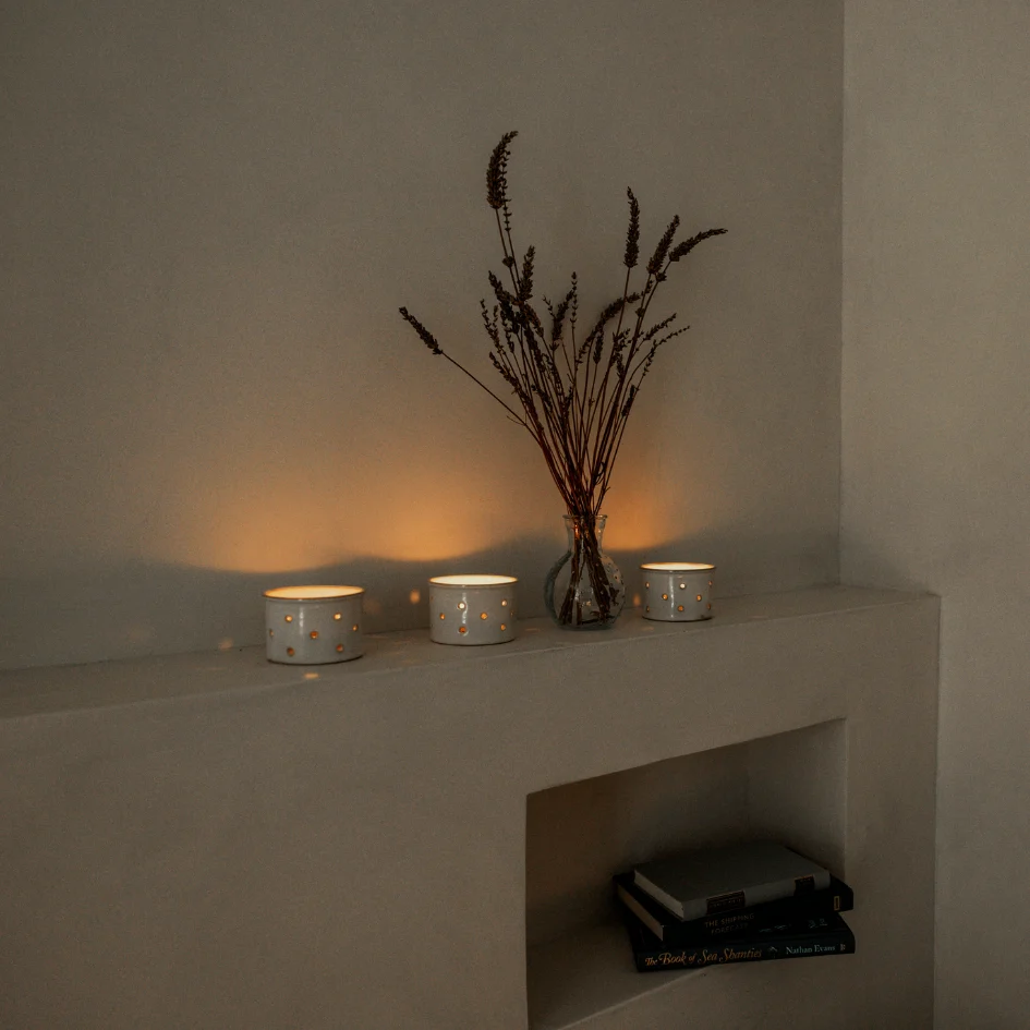 St Eval Green Vine Scented Tealights, (Set Of 9) - Image 3