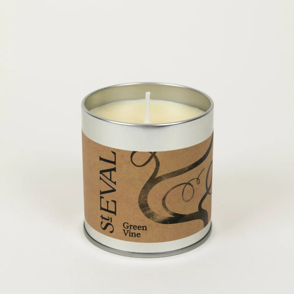 St Eval Green Vine Scented Tin Candle - Image 2
