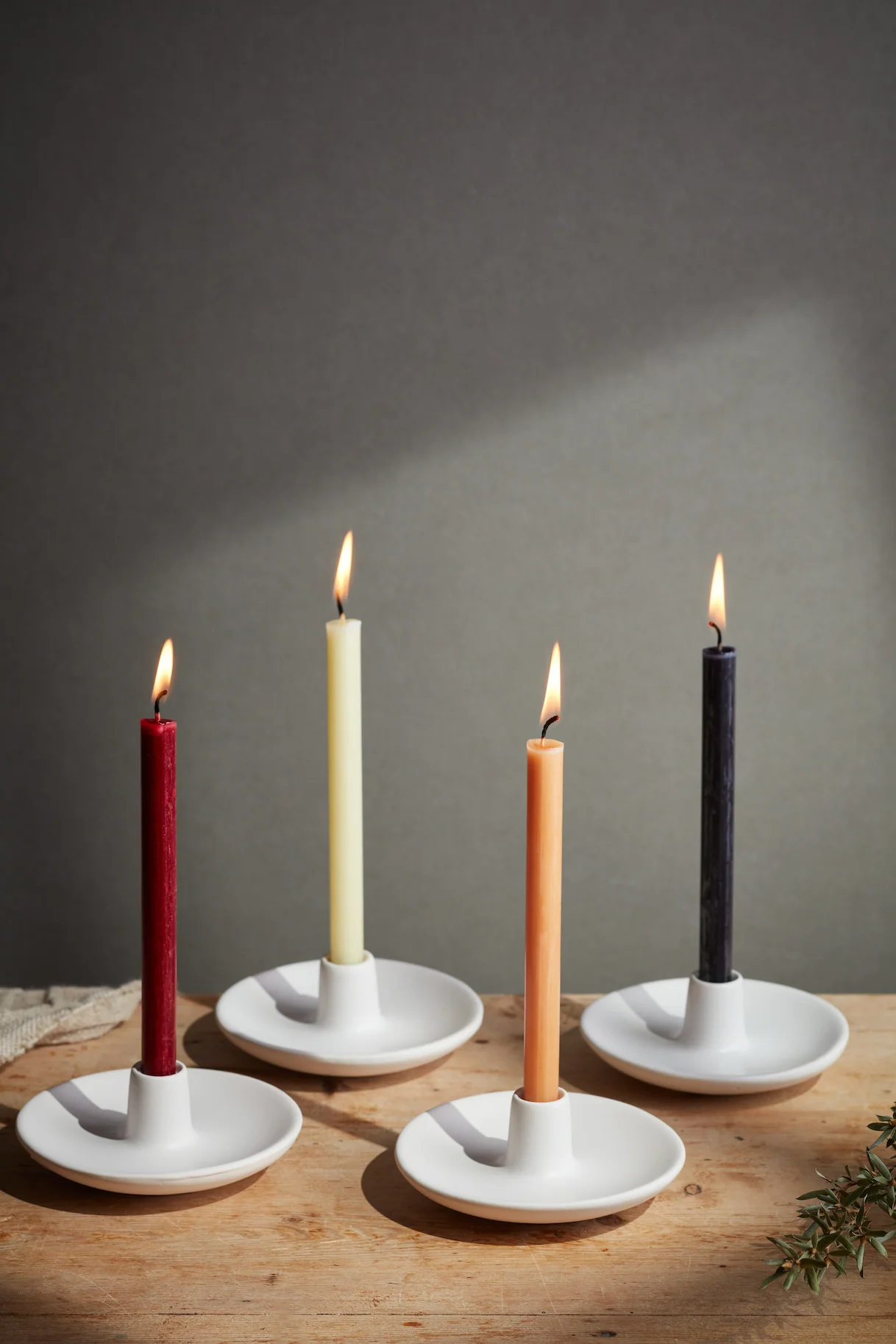 St Eval Mini Fragranced Dinner Candle, Embers (Pack Of 6 ) - Image 4