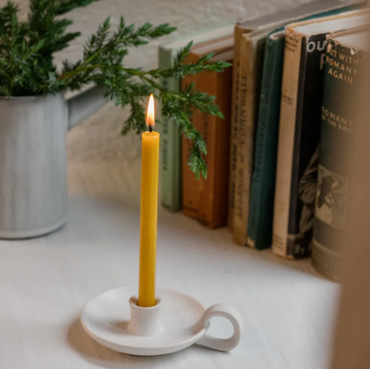 St Eval Mini Fragranced Dinner Candle, Sandalwood  (Pack Of 6 ) - Image 4