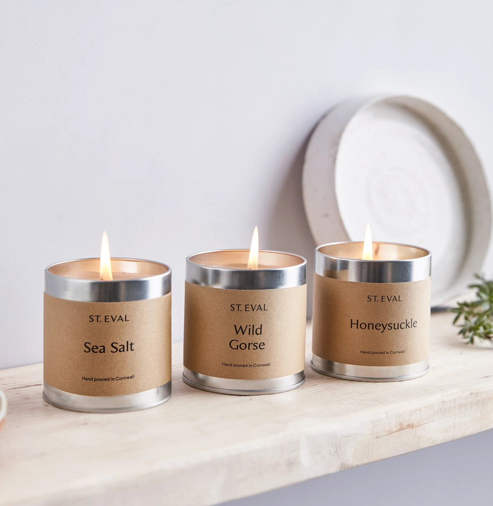 St Eval Sea Salt Scented Tin Candle - Image 4