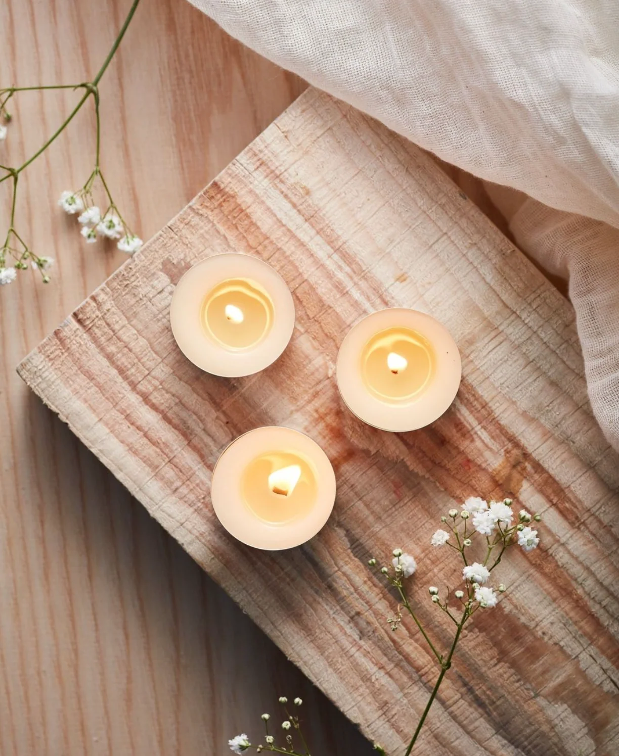St Eval Tranquillity Scented Tealights, (Set Of 9) - Image 9