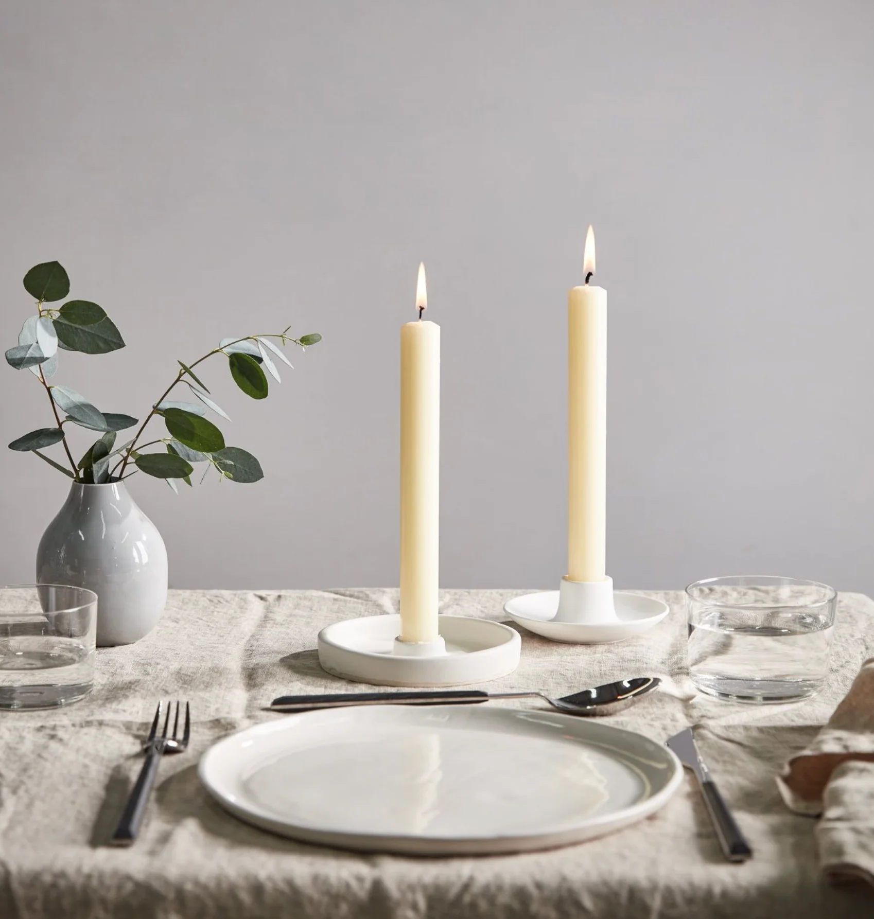 St Eval Unscented Dinner Candle, Ivory (Pack Of 6) - Image 10
