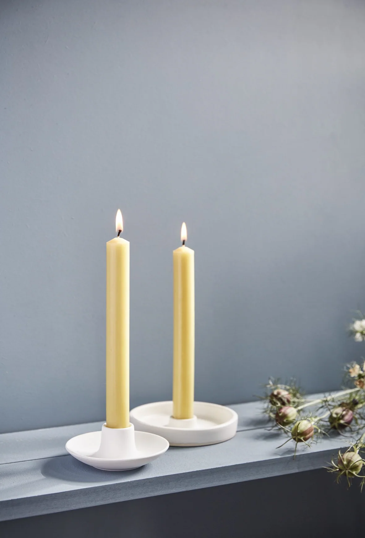 St Eval Unscented Dinner Candle, Ivory (Pack Of 6) - Image 9