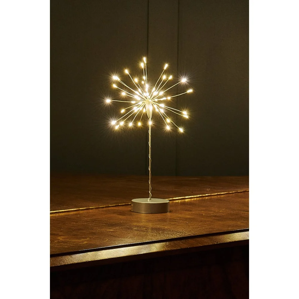 Starburst Mini Table LED Fairy Light, Silver - Image 2