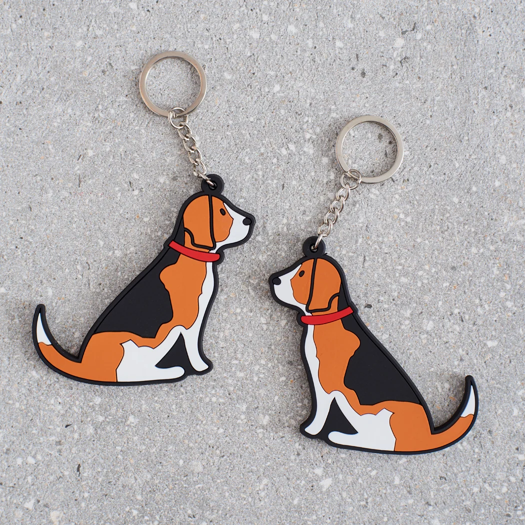 Sweet William Beagle Keyring - Image 2
