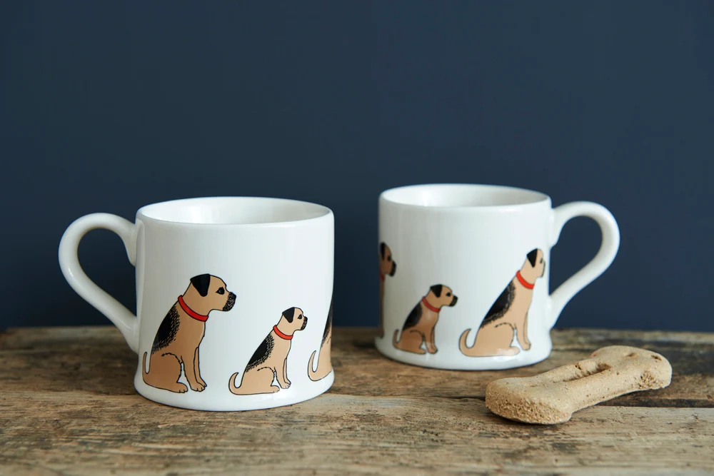 Sweet William Ceramic Mug, Border Terrier - Image 5