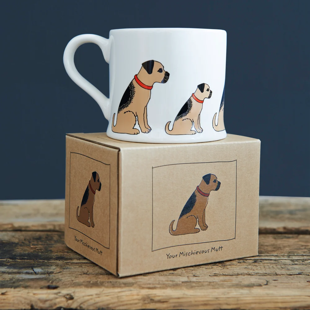 Sweet William Ceramic Mug, Border Terrier - Image 7