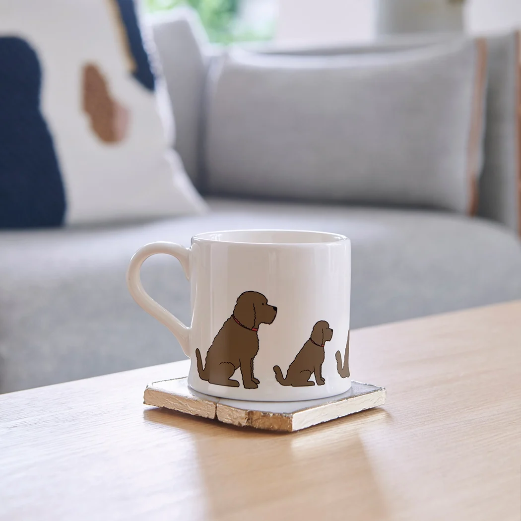 Sweet William Ceramic Mug, Cockapoo ( Brown ) - Image 2