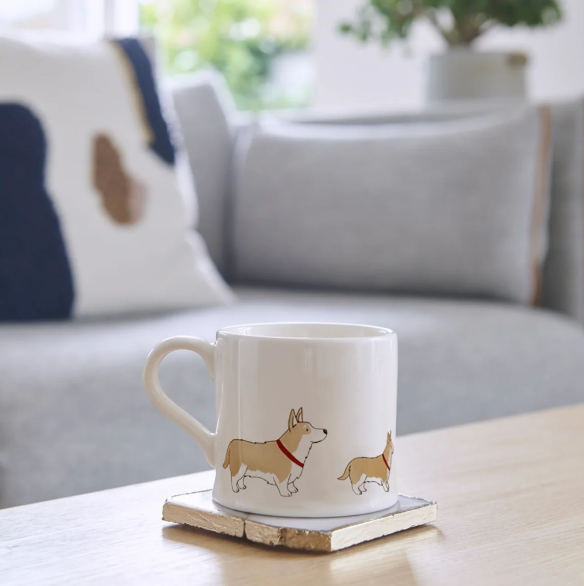 Sweet William Ceramic Mug, Corgi - Image 3