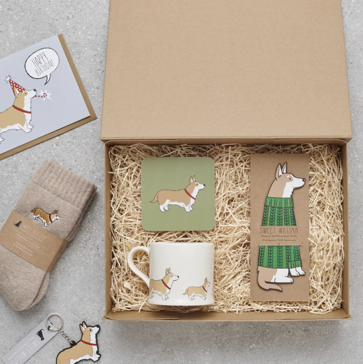 Sweet William Ceramic Mug, Corgi - Image 5