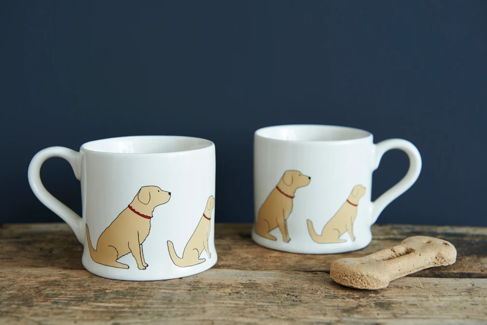 Sweet William Ceramic Mug, Golden Retriever - Image 4