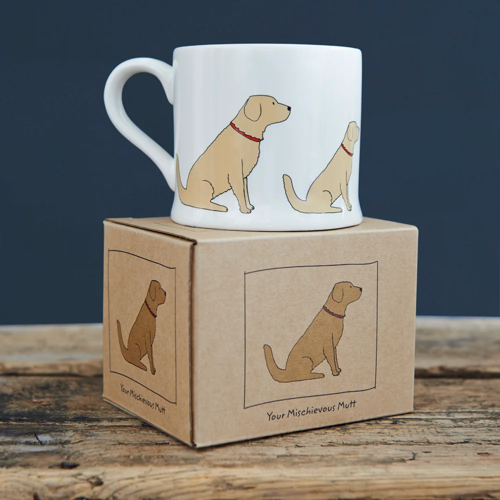 Sweet William Ceramic Mug, Golden Retriever - Image 5