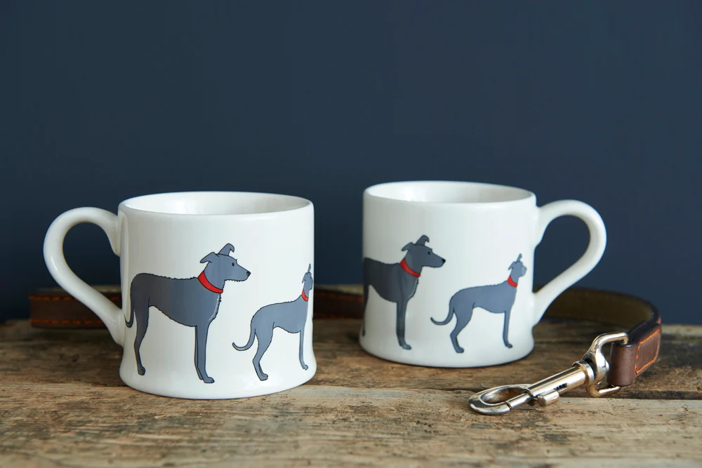 Sweet William Ceramic Mug, Lurcher - Image 3