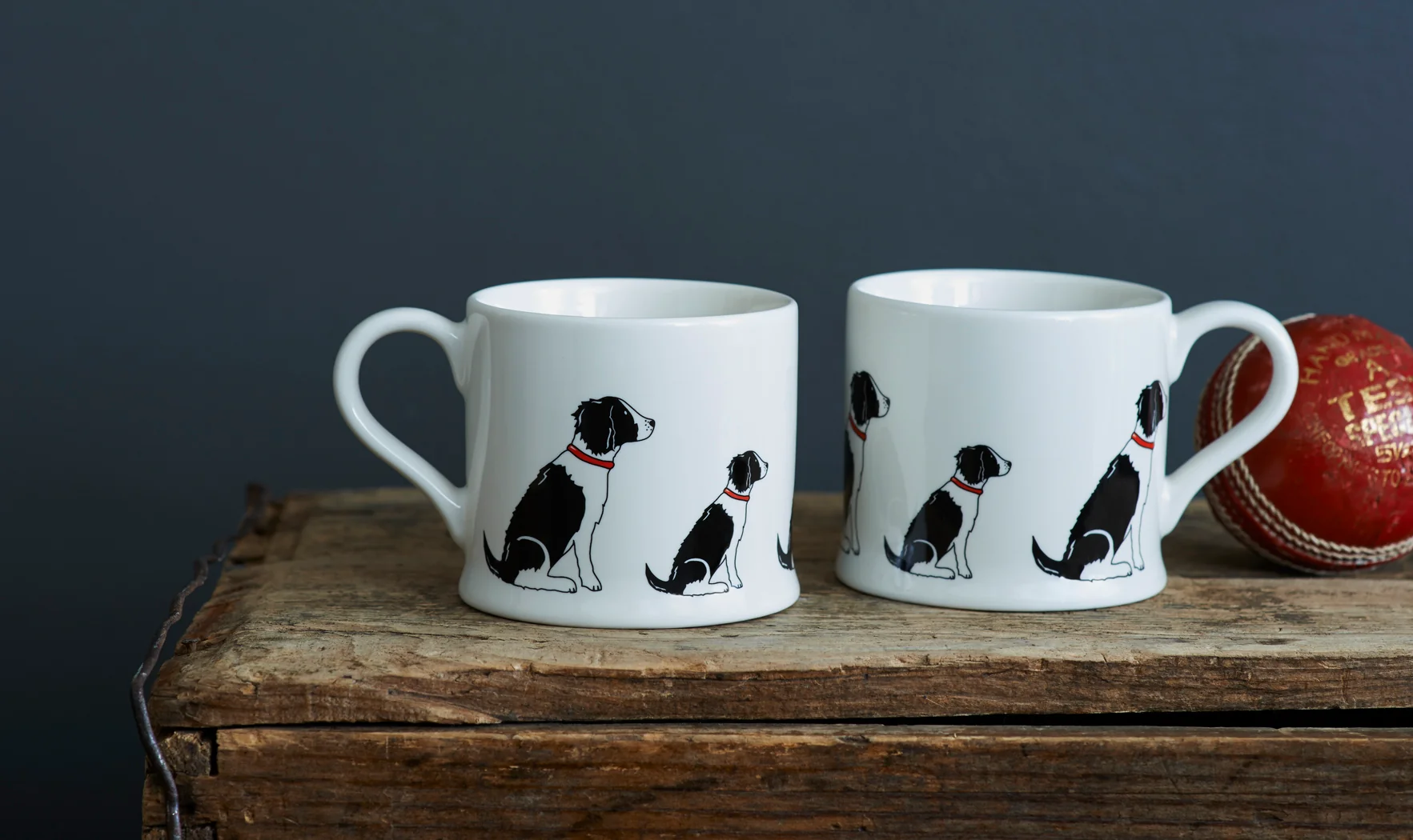 Sweet William Ceramic Mug, Springer Spaniel ( Black ) - Image 3