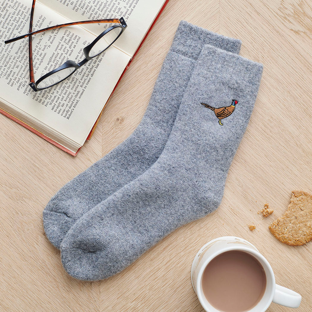 Sweet William Countryside Walking Socks, Pheasant - Image 2
