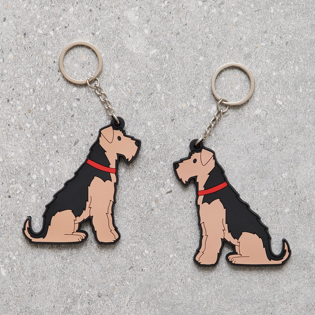 Sweet William Welsh Terrier Keyring - Image 2