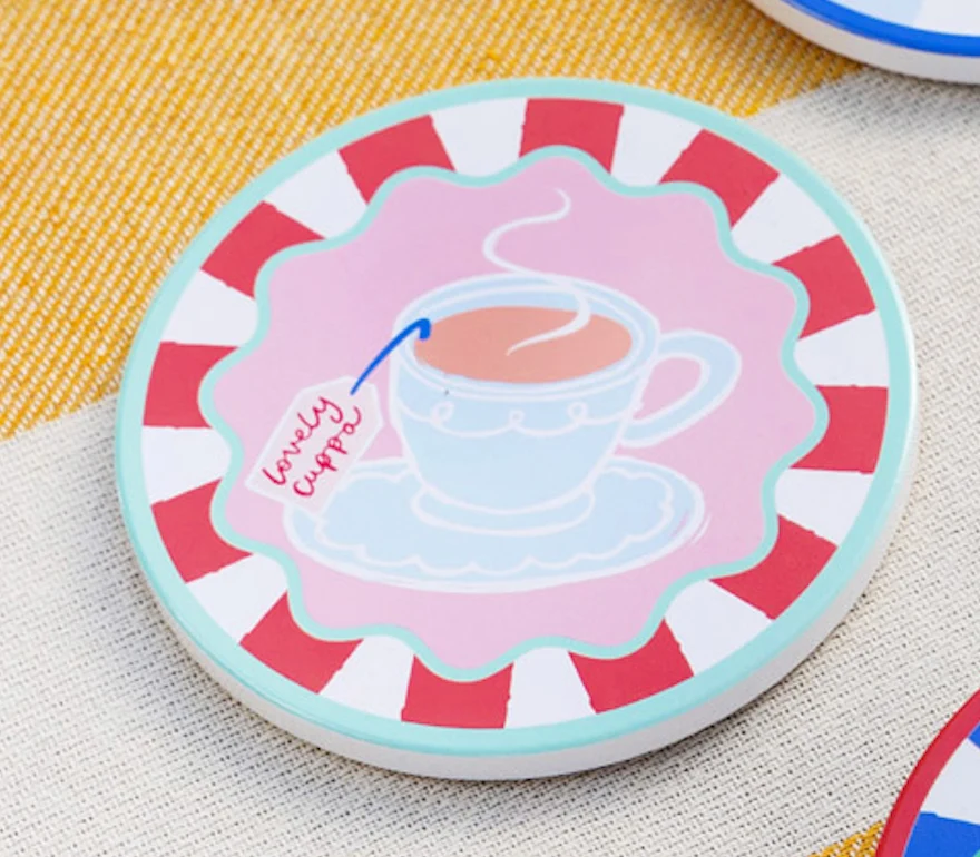 Talking Tables Bon Appetit Drink Icons Coaster - Image 5